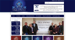 Desktop Screenshot of cecilchamber.com